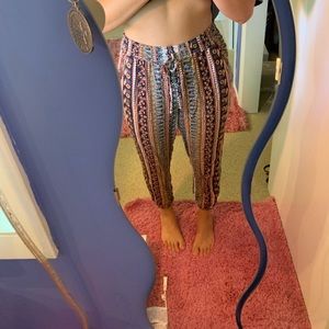 American Eagle printed joggers worn ONCE